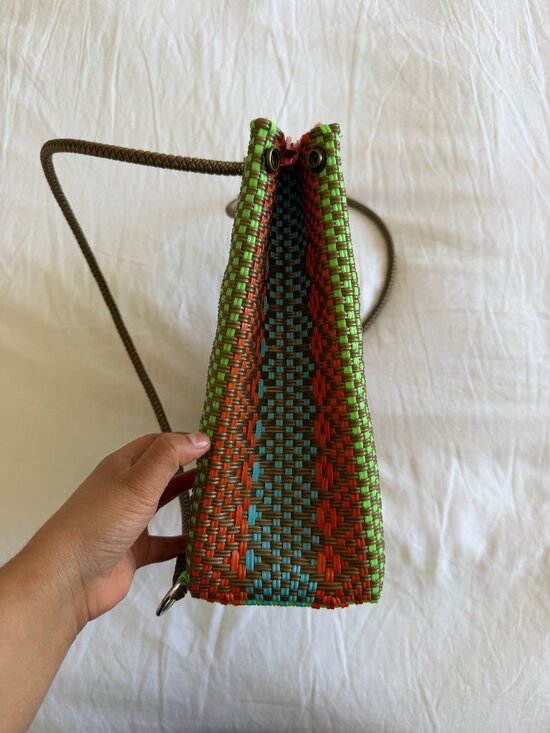 Multicolor Woven Mexican Backpack main image 5